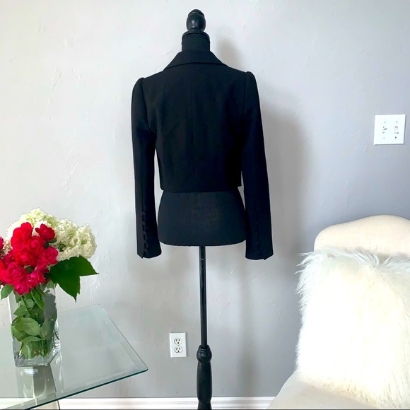 White House Black Market Cropped Blazer Jacket - Picture 4 of 8